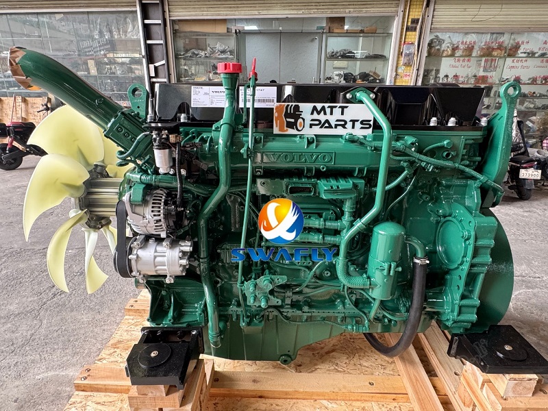 Swafly предлага висококачествени реконструирани двигатели Volvo D13F за EC480D багери