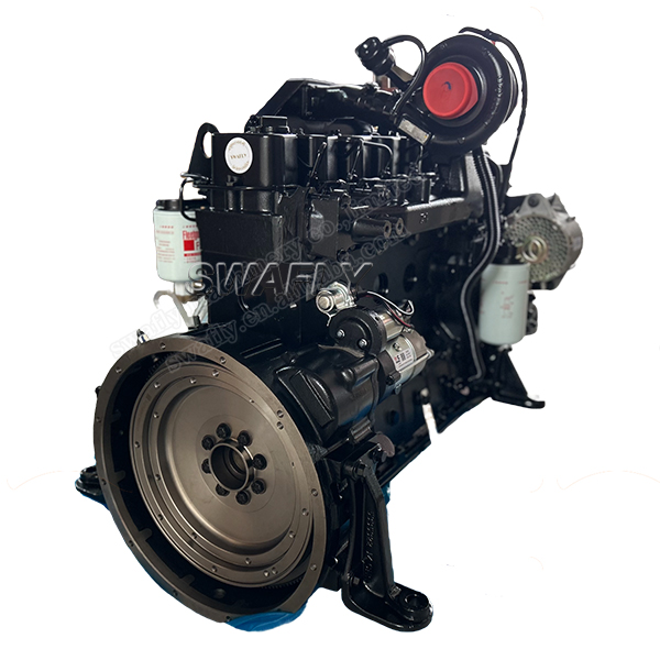 Cummins 6BTA5.9-C180-II Монтаж на двигателя